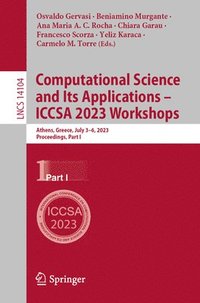 bokomslag Computational Science and Its Applications  ICCSA 2023 Workshops