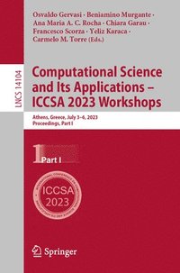 bokomslag Computational Science and Its Applications - ICCSA 2023 Workshops