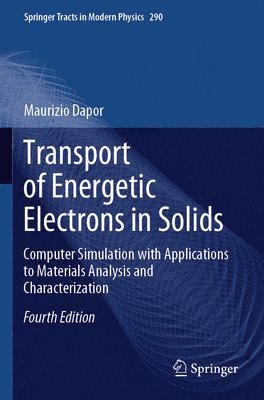 Maurizio Dapor - Transport of Energetic Electrons in Solids, Häftad