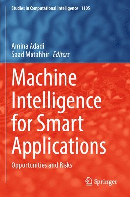 bokomslag Machine Intelligence for Smart Applications