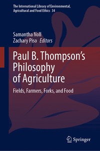 bokomslag Paul B. Thompson's Philosophy of Agriculture