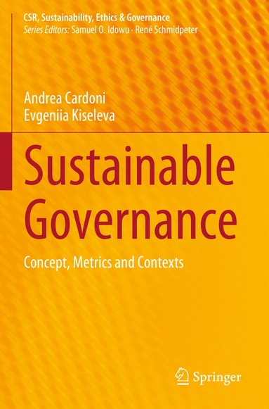 bokomslag Sustainable Governance