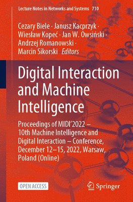 bokomslag Digital Interaction and Machine Intelligence