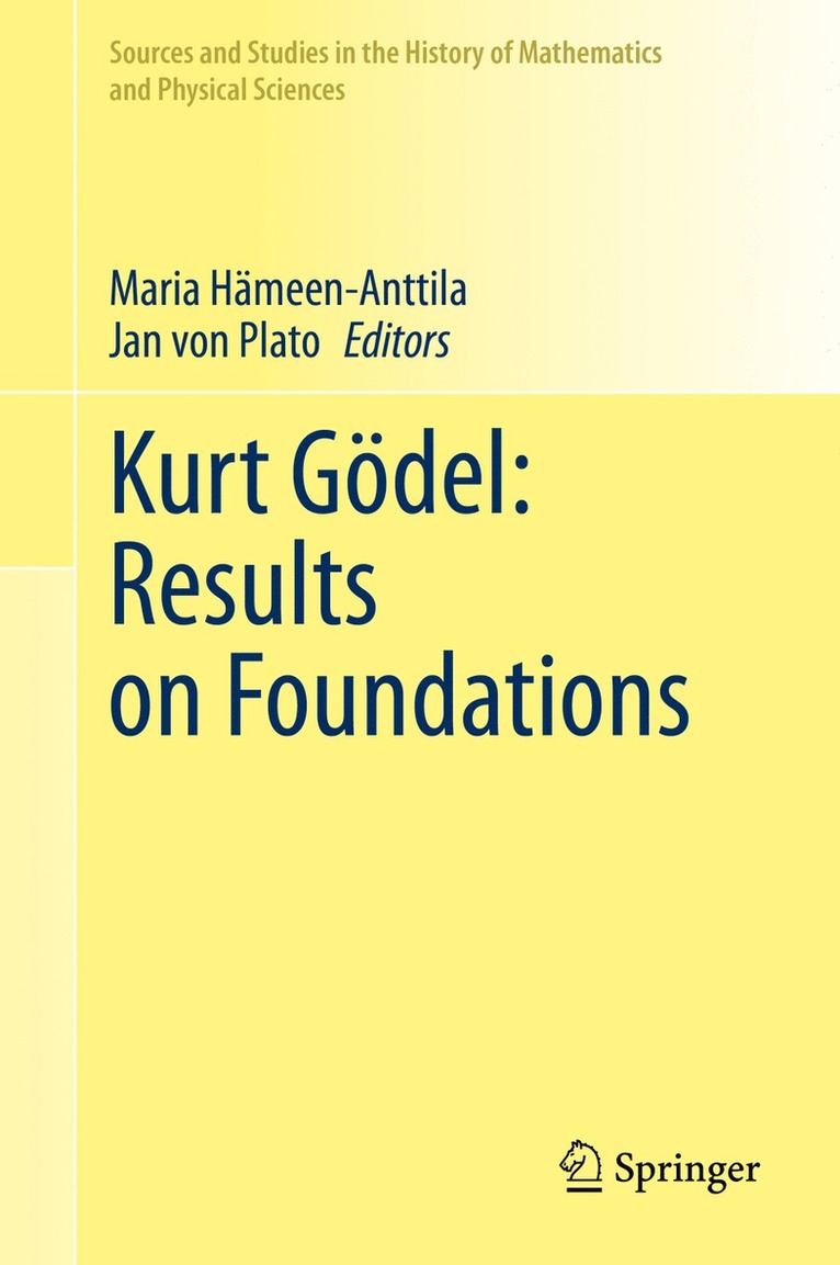 Kurt Gdel: Results on Foundations 1