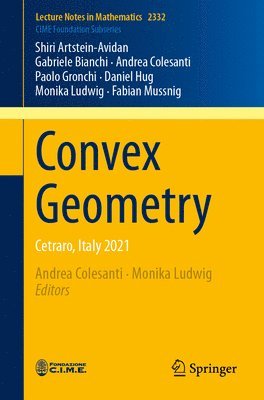 Convex Geometry 1