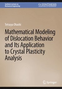 bokomslag Mathematical Modeling of Dislocation Behavior and Its Application to Crystal Plasticity Analysis