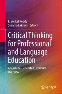 bokomslag Critical Thinking for Professional and Language Education