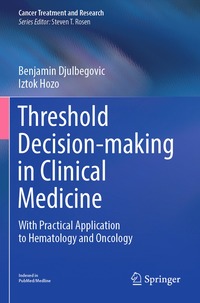 bokomslag Threshold Decision-making in Clinical Medicine