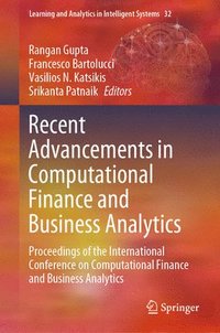 bokomslag Recent Advancements in Computational Finance and Business Analytics