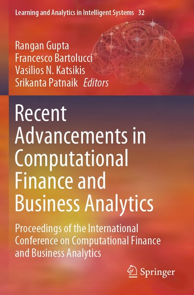 bokomslag Recent Advancements in Computational Finance and Business Analytics