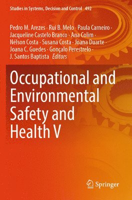 Occupational and Environmental Safety and Health V 1