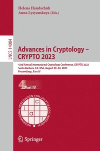 bokomslag Advances in Cryptology - CRYPTO 2023