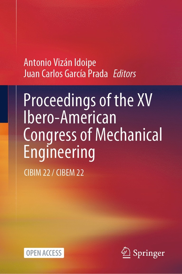 Proceedings of the XV Ibero-American Congress of Mechanical Engineering 1