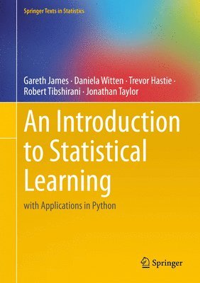 bokomslag An Introduction to Statistical Learning