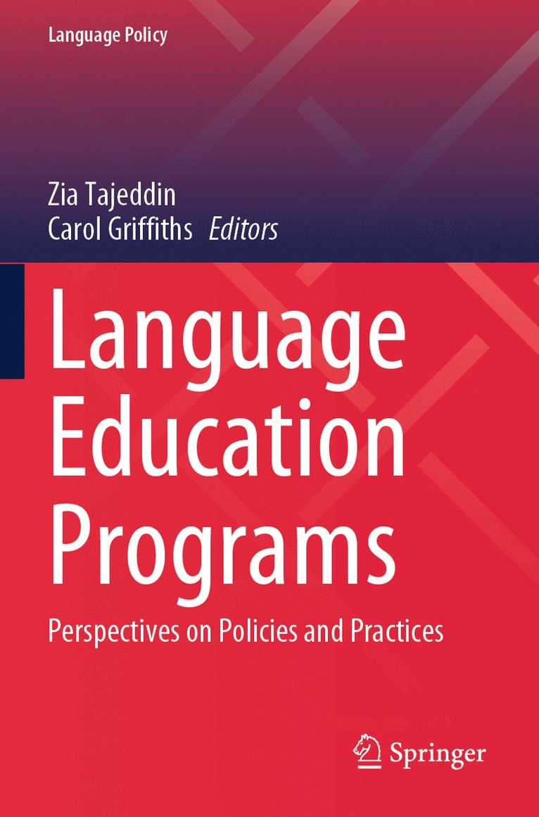 Zia Tajeddin, Carol Griffiths - Language Education Programs, Häftad