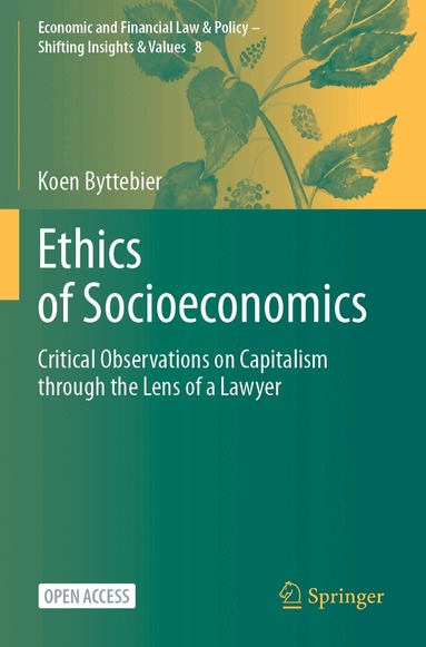 Koen Byttebier - Ethics of Socioeconomics, Häftad