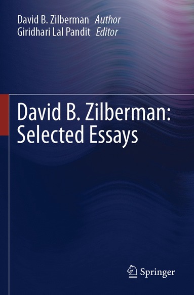 bokomslag David B. Zilberman: Selected Essays