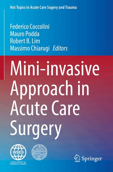 Federico Coccolini, Mauro Podda, Robert B. Lim, Massimo Chiarugi - Mini-invasive Approach in Acute Care Surgery, Häftad