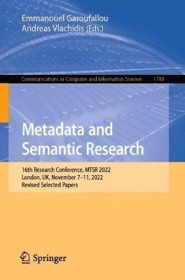 Metadata and Semantic Research 1