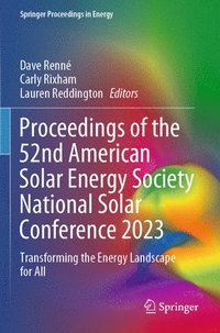 bokomslag Proceedings of the 52nd American Solar Energy Society National Solar Conference 2023