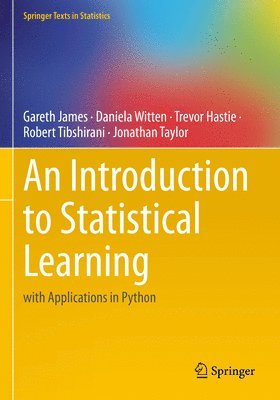 bokomslag An Introduction to Statistical Learning