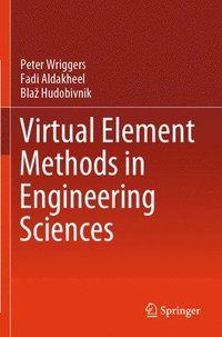 bokomslag Virtual Element Methods in Engineering Sciences