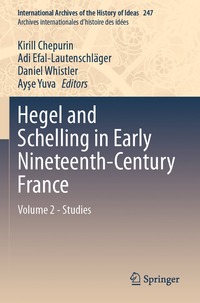 bokomslag Hegel and Schelling in Early Nineteenth-Century France