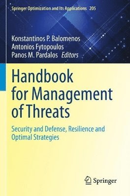 bokomslag Handbook for Management of Threats