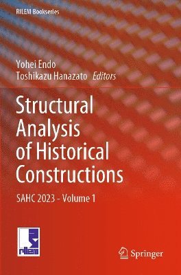 bokomslag Structural Analysis of Historical Constructions