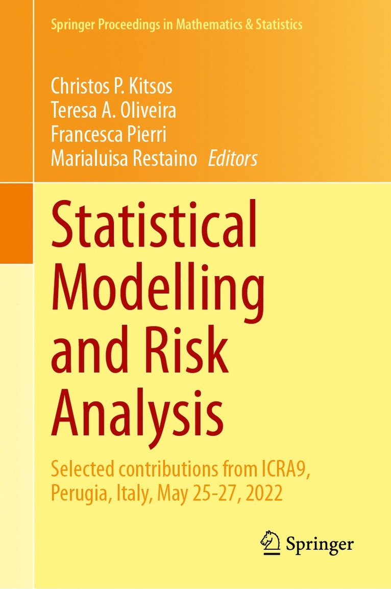 Christos P. Kitsos, Teresa A. Oliveira, Francesca Pierri, Marialuisa Restaino - Statistical Modelling and Risk Analysis, Inbunden