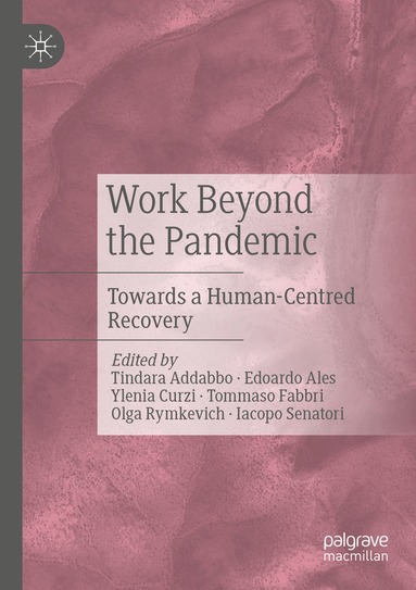Tindara Addabbo, Edoardo Ales, Ylenia Curzi, Tommaso Fabbri, Olga Rymkevich, Iacopo Senatori - Work Beyond the Pandemic, Häftad