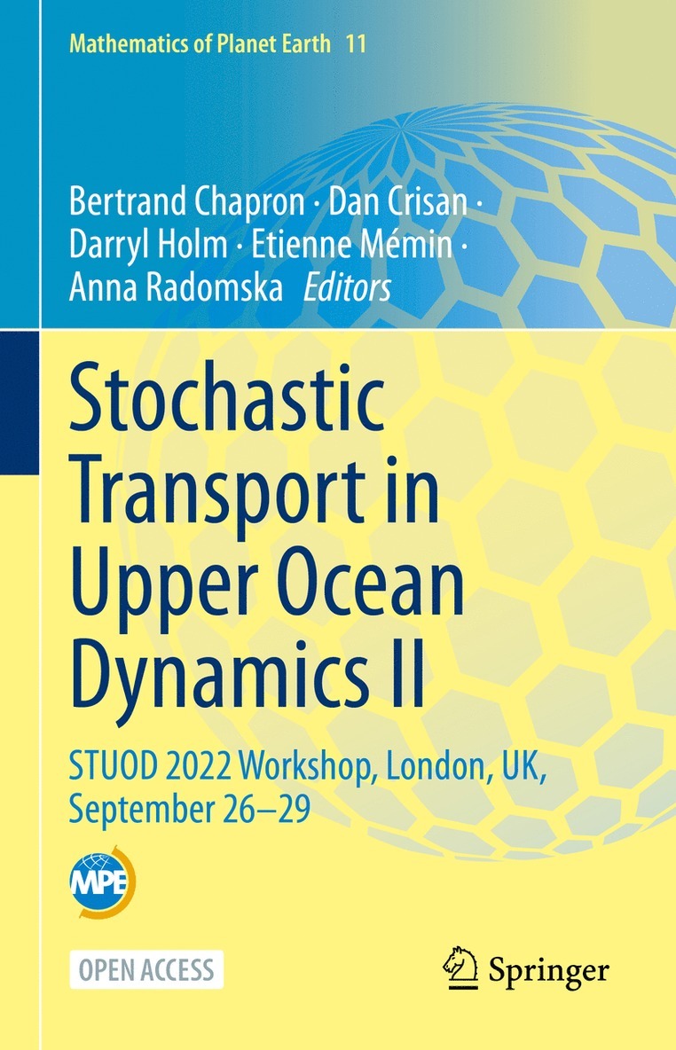 Stochastic Transport in Upper Ocean Dynamics II 1