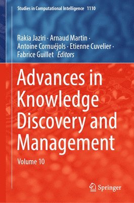 bokomslag Advances in Knowledge Discovery and Management