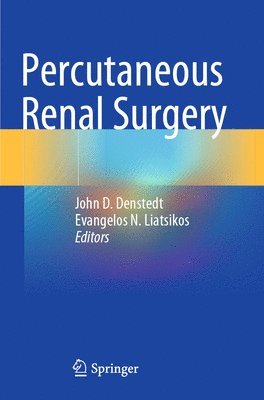 bokomslag Percutaneous Renal Surgery