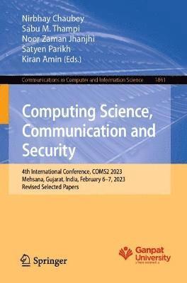 bokomslag Computing Science, Communication and Security