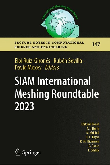 bokomslag SIAM International Meshing Roundtable 2023