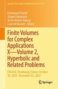 bokomslag Finite Volumes for Complex Applications XVolume 2, Hyperbolic and Related Problems