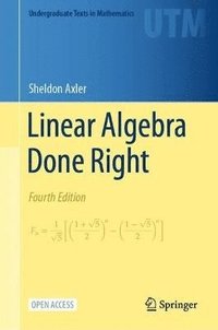 bokomslag Linear Algebra Done Right