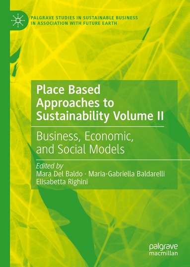 Mara Del Baldo, Maria-Gabriella Baldarelli, Elisabetta Righini - Place Based Approaches to Sustainability Volume II, Inbunden
