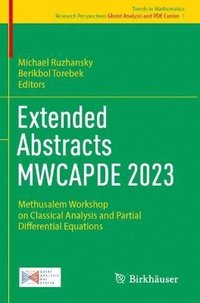 bokomslag Extended Abstracts MWCAPDE 2023