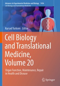 bokomslag Cell Biology and Translational Medicine, Volume 20