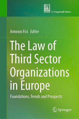 bokomslag Law of Third Sector Organizations in Europe