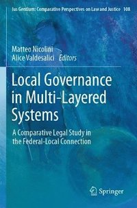 bokomslag Local Governance in Multi-Layered Systems