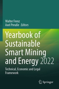 bokomslag Yearbook of Sustainable Smart Mining and Energy 2022