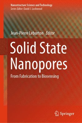 Jean-Pierre Leburton - Solid State Nanopores, Inbunden