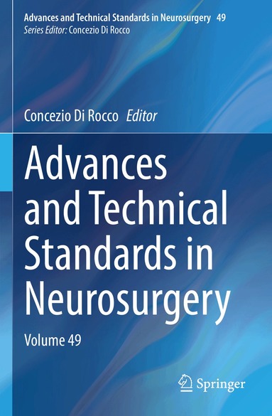 Concezio Di Rocco - Advances and Technical Standards in Neurosurgery, Häftad