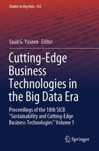 bokomslag Cutting-Edge Business Technologies in the Big Data Era