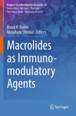 bokomslag Macrolides as Immunomodulatory Agents