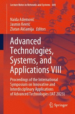 Advanced Technologies, Systems, and Applications VIII 1