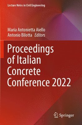 bokomslag Proceedings of Italian Concrete Conference 2022